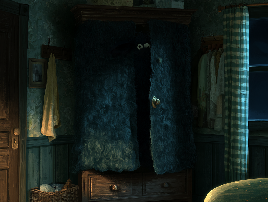Sleep tight, I’ll check the dark Parts.