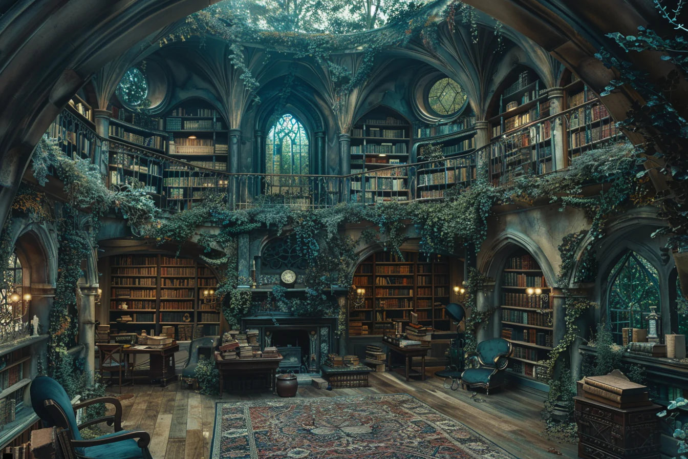 The Dark Diviner's Library