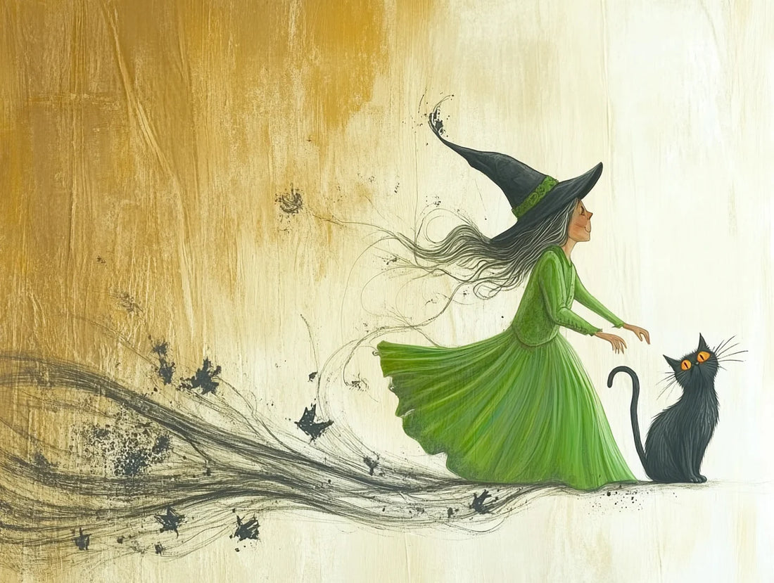 The Cat and the Broomstick